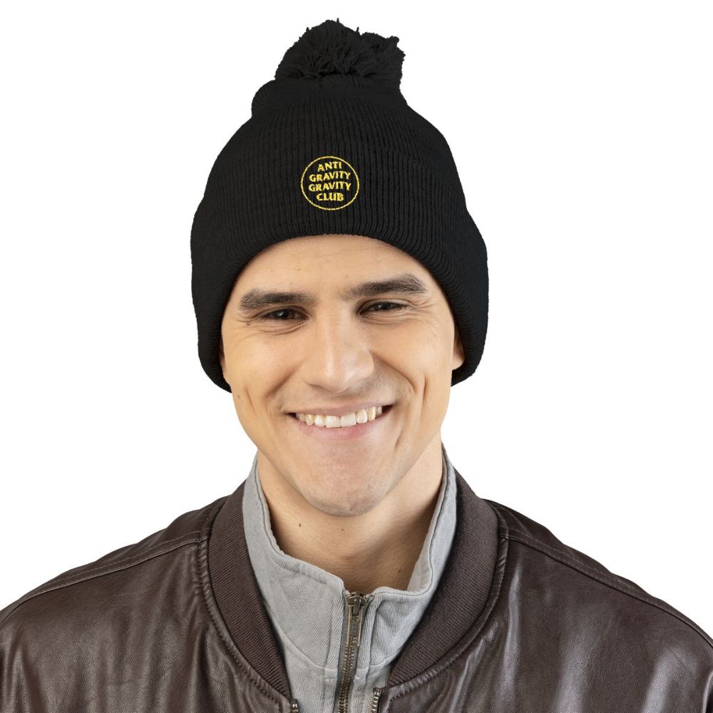 Picture of Pom-Pom Knit Cap (Embroidery)