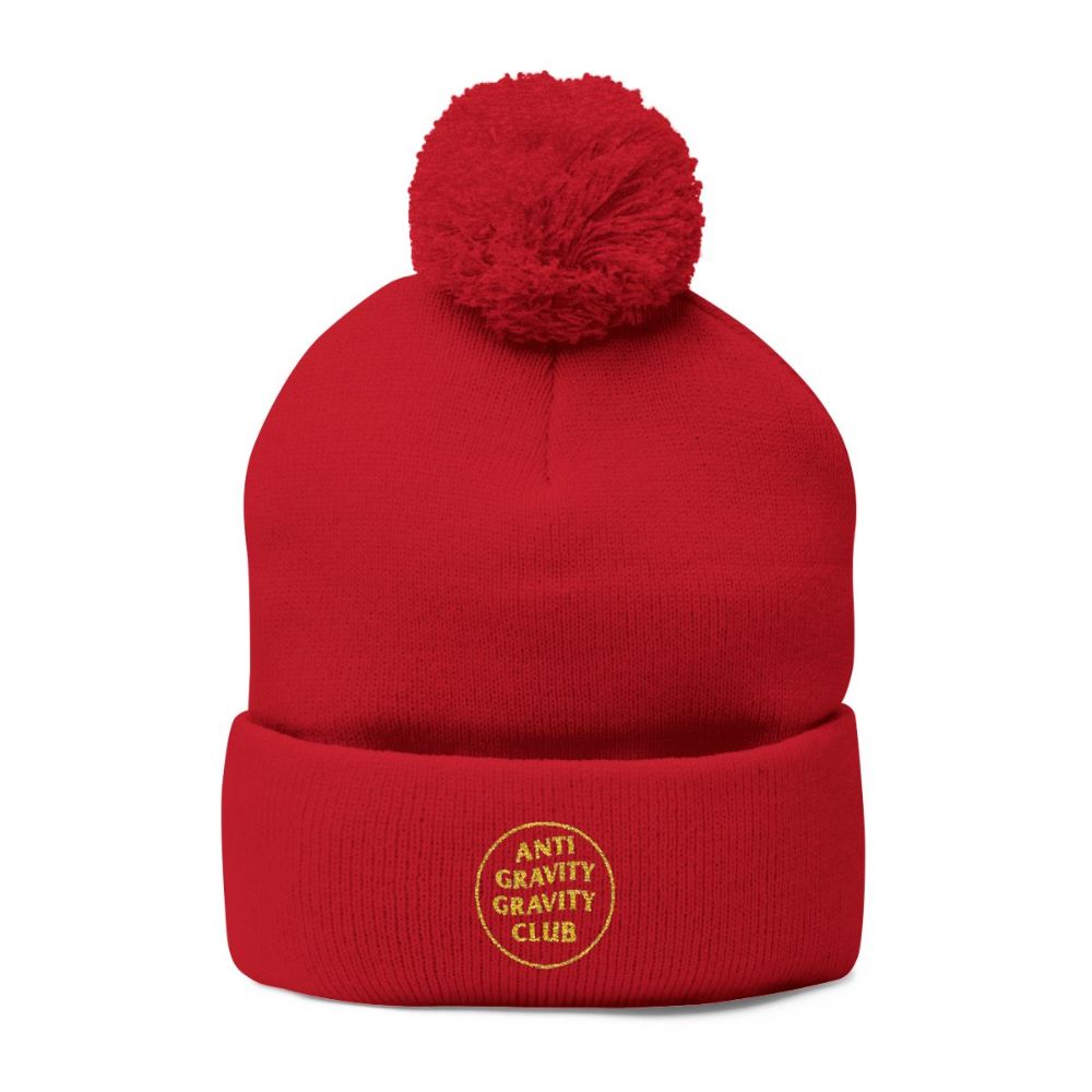 Picture of Pom-Pom Knit Cap (Embroidery)