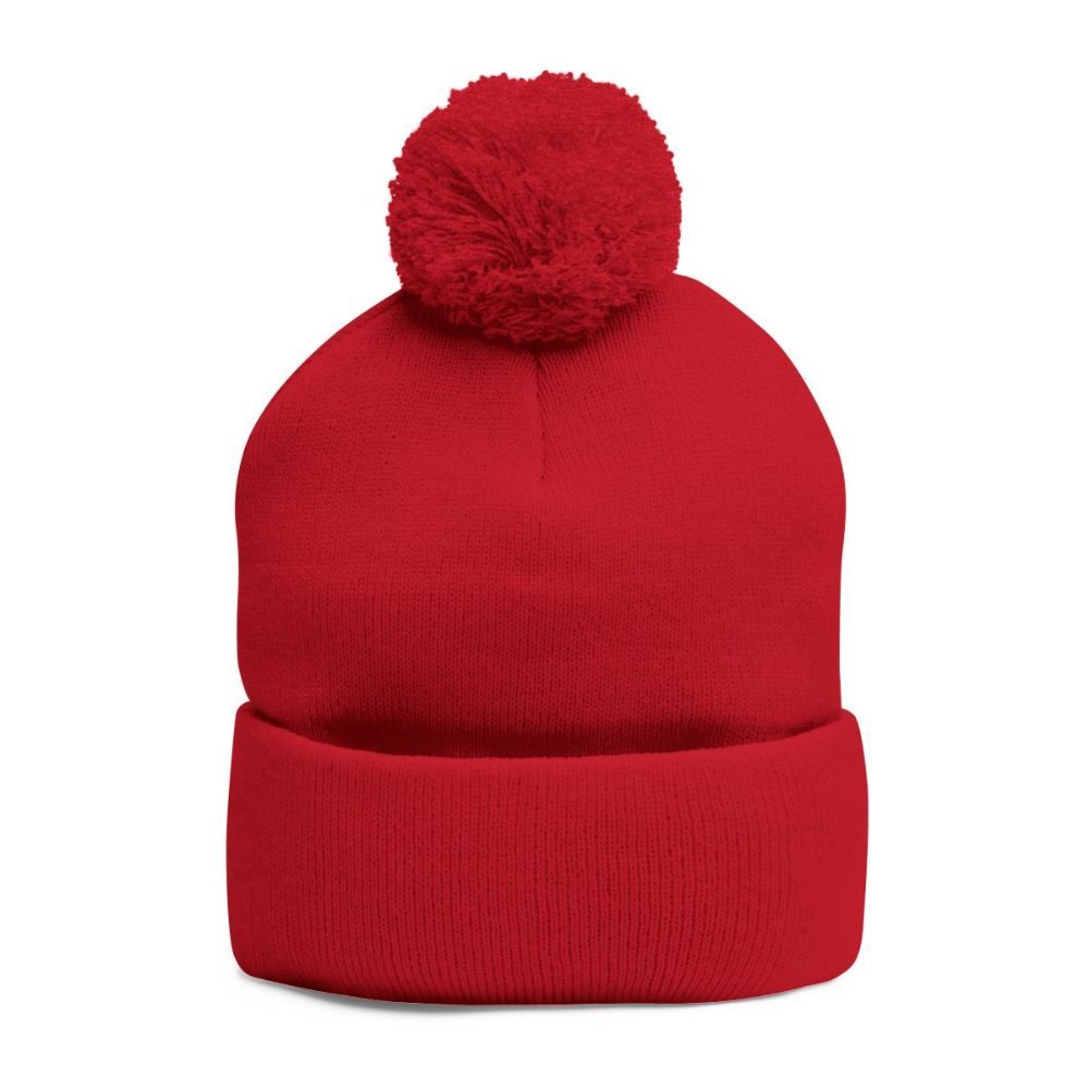 Picture of Pom-Pom Knit Cap (Embroidery)