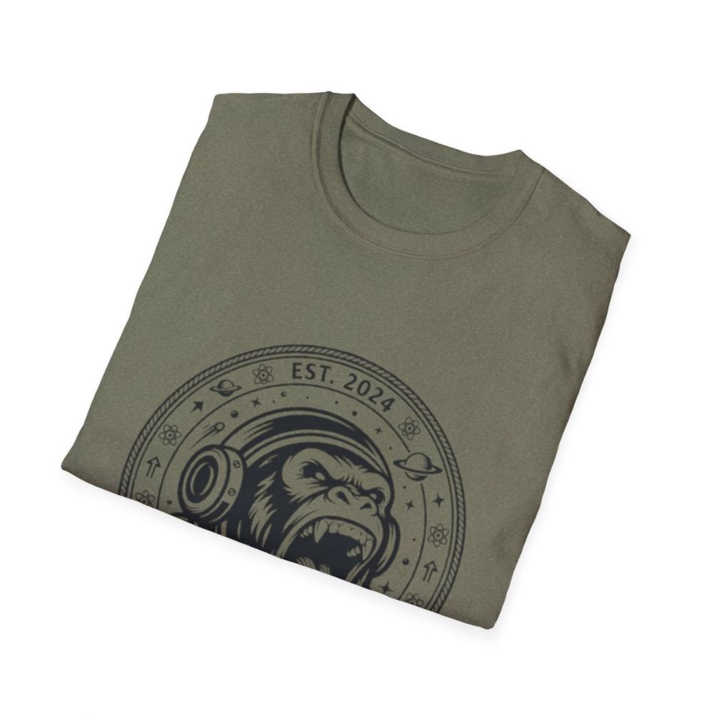 Picture of Anti Gravity Club Gorilla Graphic T-Shirt | Space Helmet Ape Tee