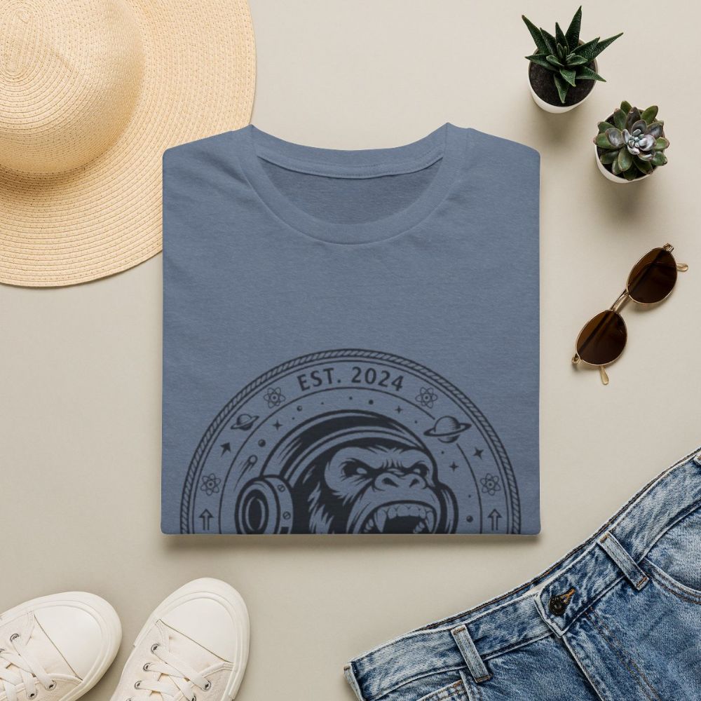 Picture of Anti Gravity Club Gorilla Graphic T-Shirt | Space Helmet Ape Tee