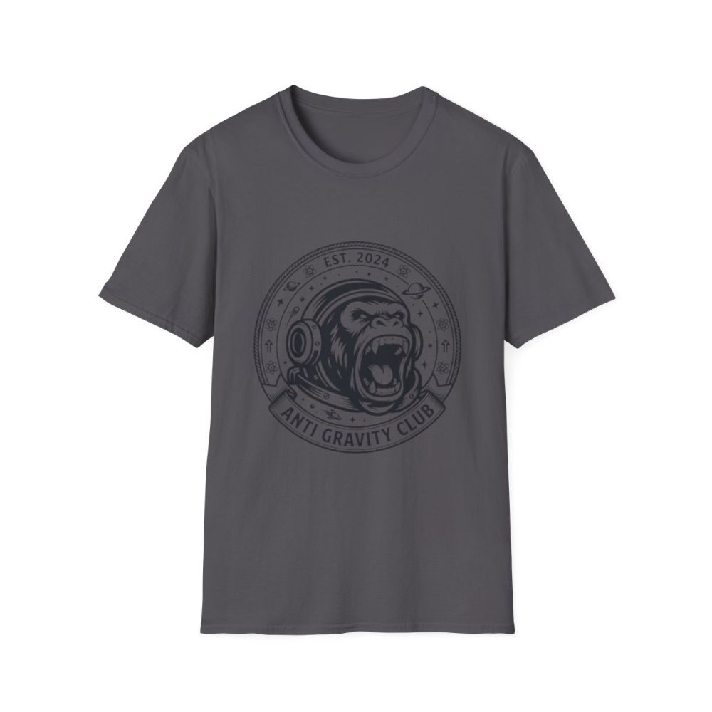 Picture of Anti Gravity Club Gorilla Graphic T-Shirt | Space Helmet Ape Tee