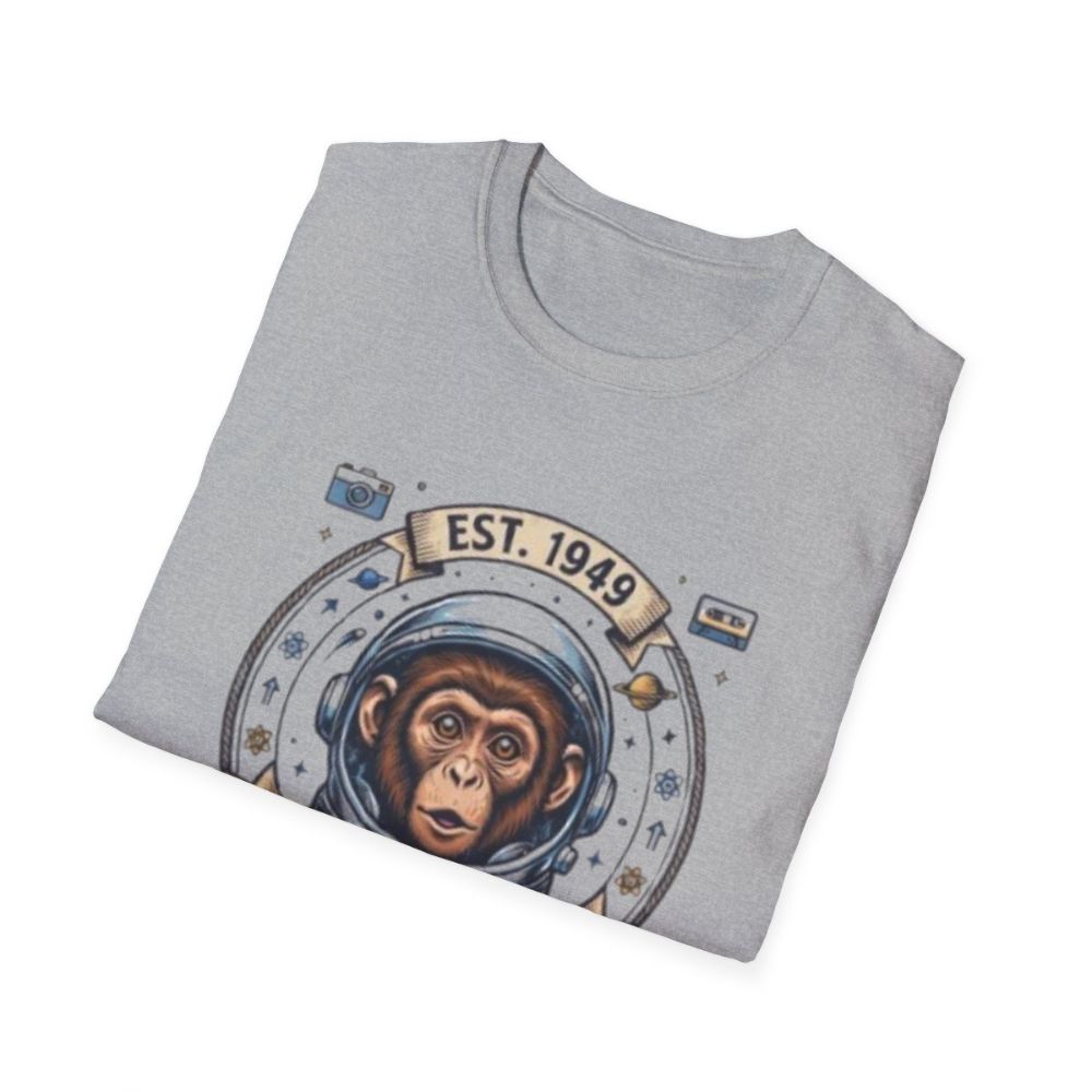 Picture of Vintage Space Chimp Astronaut T-Shirt | EST. 1949, Retro Space Badge