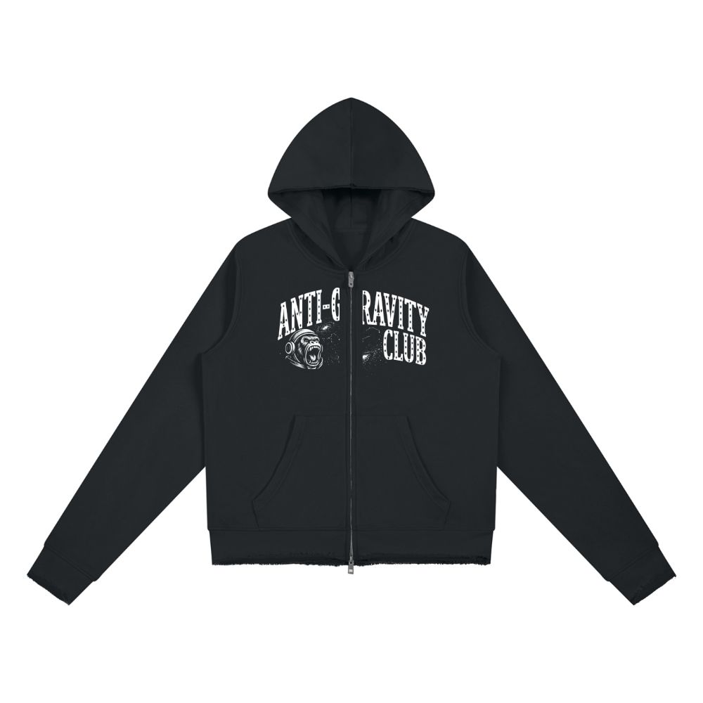 Women’s Raw Edge Full Zip Hoodie