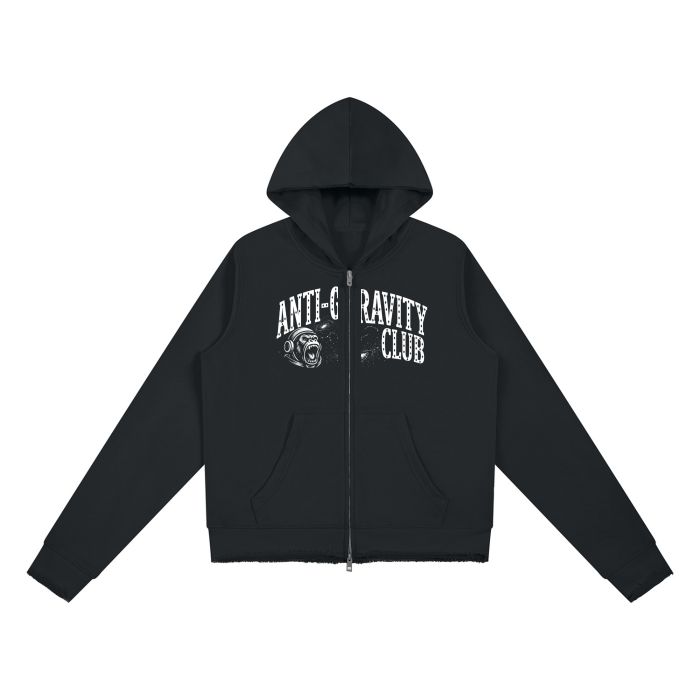 Women’s Raw Edge Full Zip Hoodie