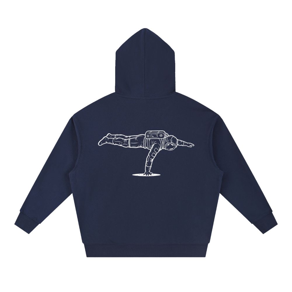 Astro-Essential Boxy Heavyweight Drop-Shoulder Hoodie