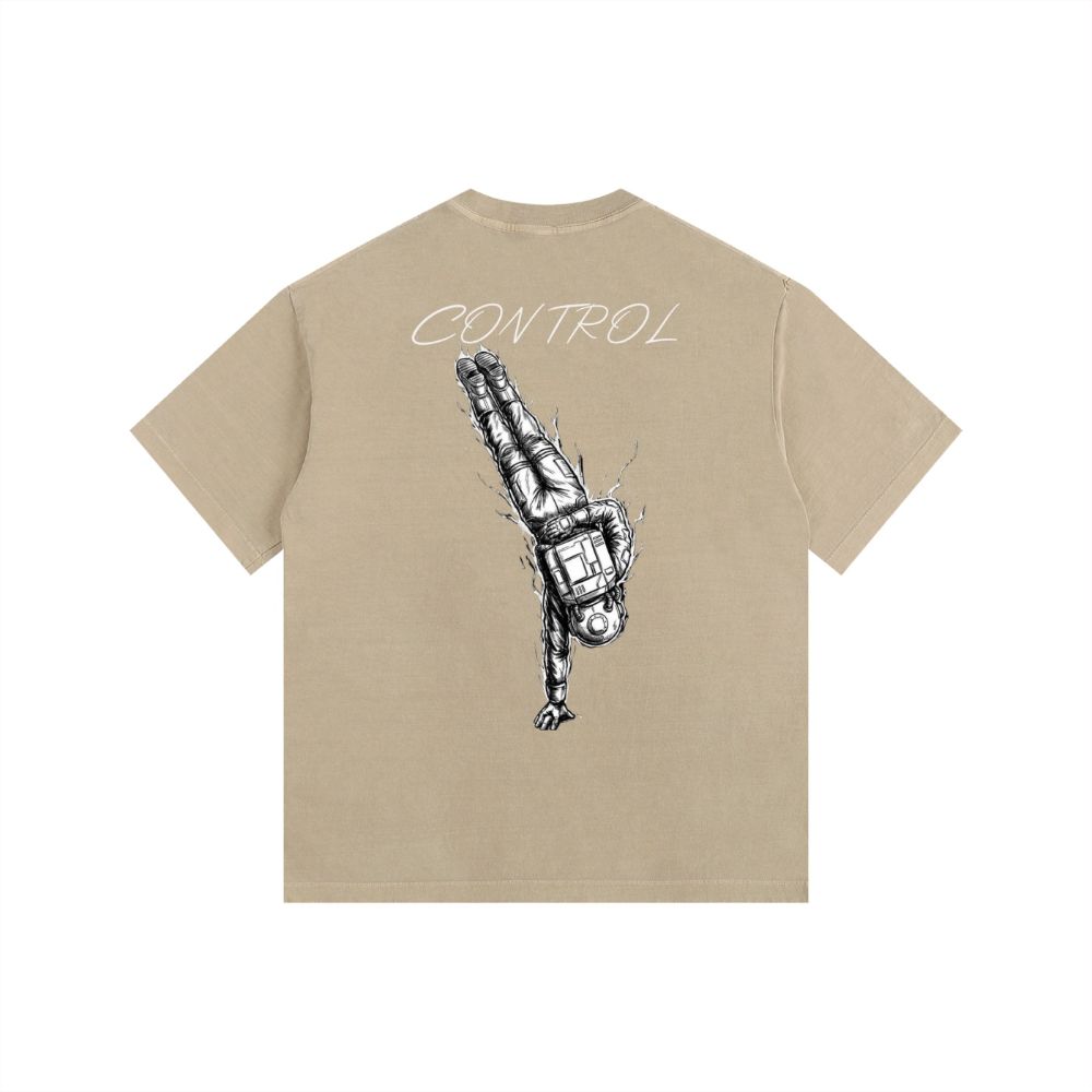 Vintage Washed 'Control' T-Shirt